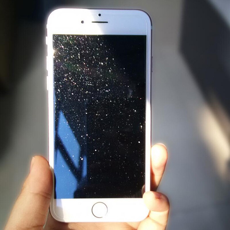 Diamond-Glitter City Tempered Glass
