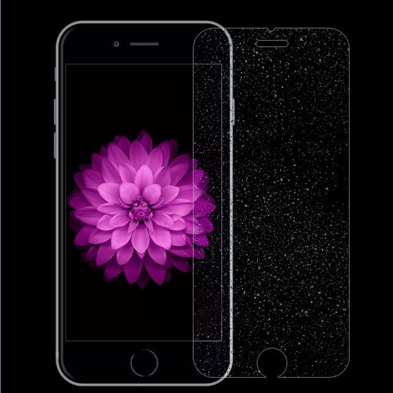 Diamond-Glitter City Tempered Glass